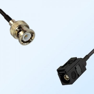 Fakra A 9005 Black Female - BNC Male Coaxial Cable Assemblies