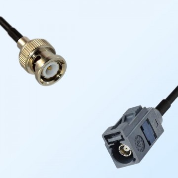 Fakra G 7031 Grey Female - BNC Male Coaxial Cable Assemblies