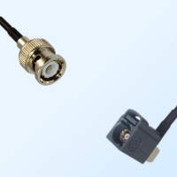 Fakra G 7031 Grey Female R/A - BNC Male Coaxial Cable Assemblies