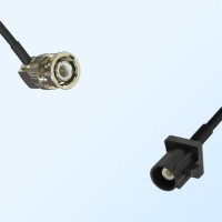 Fakra A 9005 Black Male - BNC Male R/A Coaxial Cable Assemblies