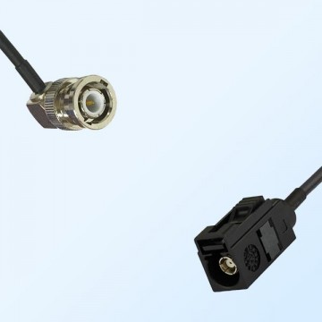 Fakra A 9005 Black Female - BNC Male R/A Coaxial Cable Assemblies
