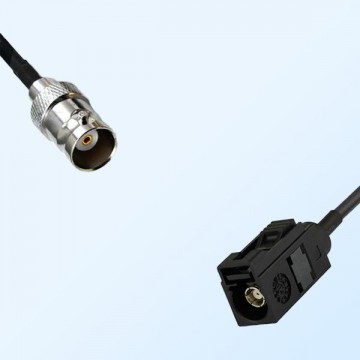 Fakra A 9005 Black Female - BNC Female Coaxial Cable Assemblies