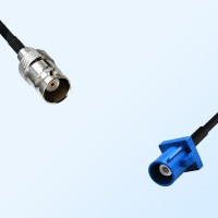 Fakra C 5005 Blue Male - BNC Female Coaxial Cable Assemblies