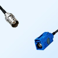 Fakra C 5005 Blue Female - BNC Female Coaxial Cable Assemblies