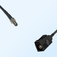 Fakra A 9005 Black Female - CRC9 Male Coaxial Cable Assemblies