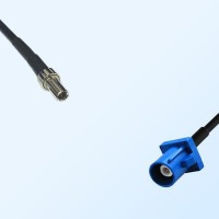Fakra C 5005 Blue Male - CRC9 Male Coaxial Cable Assemblies