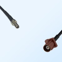 Fakra F 8011 Brown Male - CRC9 Male Coaxial Cable Assemblies