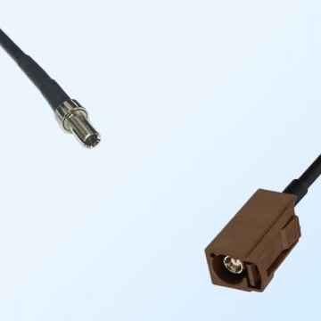 Fakra F 8011 Brown Female - CRC9 Male Coaxial Cable Assemblies