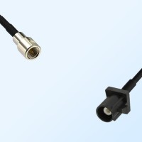Fakra A 9005 Black Male - FME Male Coaxial Cable Assemblies
