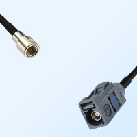 Fakra G 7031 Grey Female - FME Male Coaxial Cable Assemblies