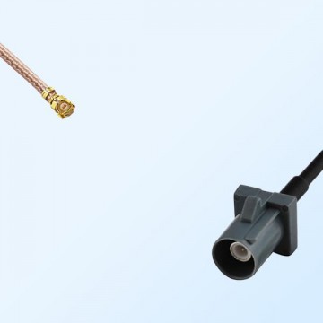 IPEX Female R/A - Fakra G 7031 Grey Male Coaxial Cable Assemblies
