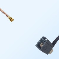 IPEX Female R/A - Fakra G 7031 Grey Female R/A Cable Assemblies