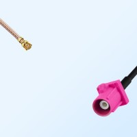 IPEX Female R/A - Fakra H 4003 Violet Male Coaxial Cable Assemblies