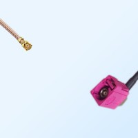 IPEX Female R/A - Fakra H 4003 Violet Female R/A Cable Assemblies