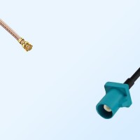 IPEX Female R/A - Fakra Z 5021 Water Blue Male Cable Assemblies