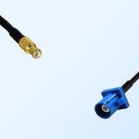 Fakra C 5005 Blue Male - MCX Male Coaxial Cable Assemblies