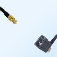 Fakra G 7031 Grey Female R/A - MCX Male Coaxial Cable Assemblies