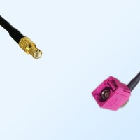Fakra H 4003 Violet Female R/A - MCX Male Coaxial Cable Assemblies