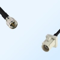 Fakra B 9001 White Male - Mini UHF Male Coaxial Cable Assemblies
