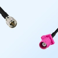 Fakra H 4003 Violet Male - Mini UHF Male Coaxial Cable Assemblies