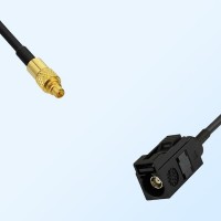 Fakra A 9005 Black Female - MMCX Male Coaxial Cable Assemblies