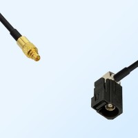 Fakra A 9005 Black Female R/A - MMCX Male Coaxial Cable Assemblies