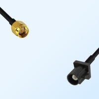 Fakra A 9005 Black Male - SMA Male Coaxial Cable Assemblies
