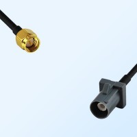 Fakra G 7031 Grey Male - SMA Male Coaxial Cable Assemblies