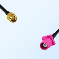 Fakra H 4003 Violet Male - SMA Male Coaxial Cable Assemblies