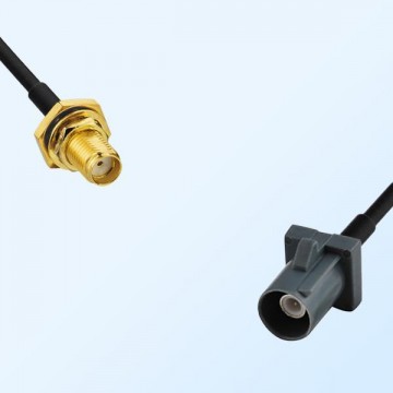 SMA O-Ring Bulkhead Female Fakra G 7031 Grey Male Cable Assemblies