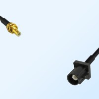 Fakra A 9005 Black Male - SMB Bulkhead Male Coaxial Cable Assemblies