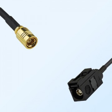 Fakra A 9005 Black Female - SMB Female Coaxial Cable Assemblies