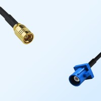 Fakra C 5005 Blue Male - SMB Female Coaxial Cable Assemblies