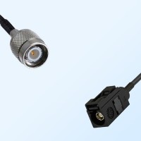 Fakra A 9005 Black Female - TNC Male Coaxial Cable Assemblies