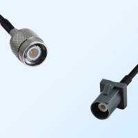Fakra G 7031 Grey Male - TNC Male Coaxial Cable Assemblies