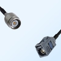 Fakra G 7031 Grey Female - TNC Male Coaxial Cable Assemblies