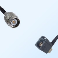 Fakra G 7031 Grey Female R/A - TNC Male Coaxial Cable Assemblies