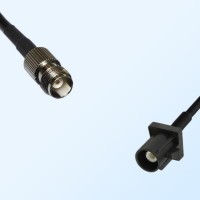 Fakra A 9005 Black Male - TNC Female Coaxial Cable Assemblies