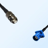 Fakra C 5005 Blue Male - TNC Female Coaxial Cable Assemblies