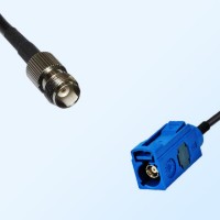 Fakra C 5005 Blue Female - TNC Female Coaxial Cable Assemblies