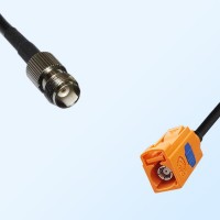 Fakra M 2003 Pastel Orange Female - TNC Female Cable Assemblies