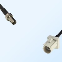 Fakra B 9001 White Male - TS9 Male Coaxial Cable Assemblies