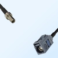 Fakra G 7031 Grey Female - TS9 Male Coaxial Cable Assemblies
