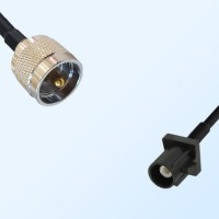 Fakra A 9005 Black Male - UHF Male Coaxial Cable Assemblies