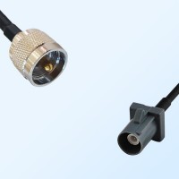 Fakra G 7031 Grey Male - UHF Male Coaxial Cable Assemblies