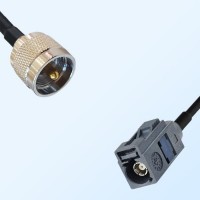 Fakra G 7031 Grey Female - UHF Male Coaxial Cable Assemblies