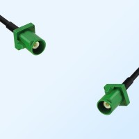 Fakra E 6002 Green Male - Fakra E 6002 Green Male Cable Assemblies