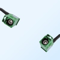 Fakra E 6002 Green Female R/A Fakra E 6002 Green Female R/A Cable