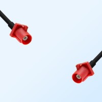 Fakra L 3002 Carmin Red Male Fakra L 3002 Carmin Red Male Cable