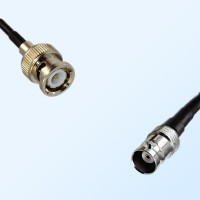 MHV 3kV Female - BNC Male Coaxial Jumper Cable